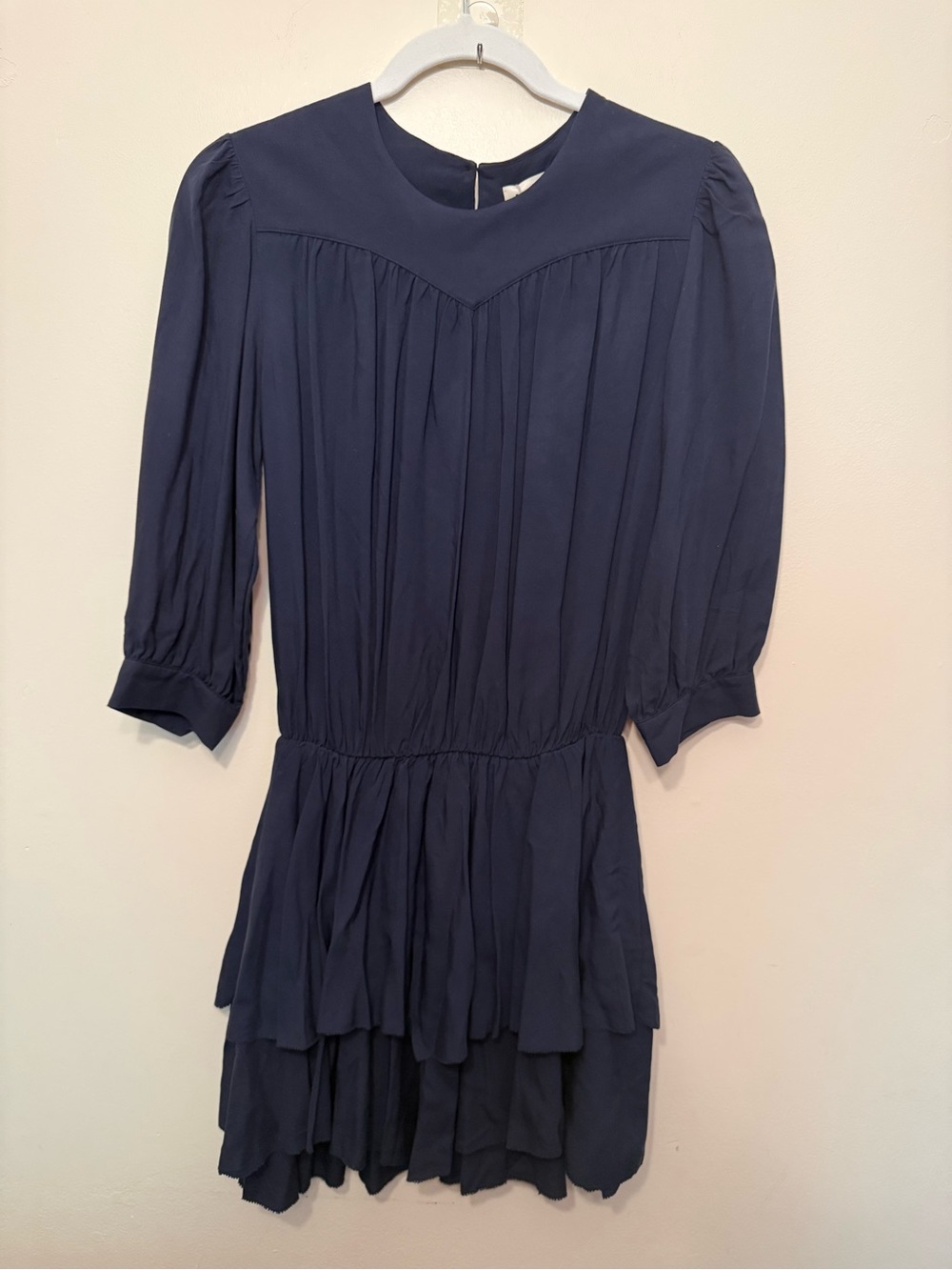 Zadig & Voltaire Rooka Tiered Mini Dress Small NWT - Picture 3 of 12